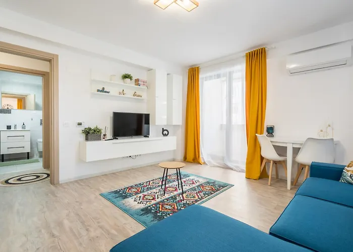 Apartmán The Painter - Timpuri Noi 1br With Parking Bukurešť