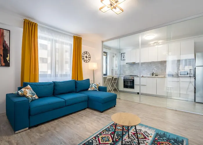 Apartmán The Painter - Timpuri Noi 1br With Parking Bukurešť