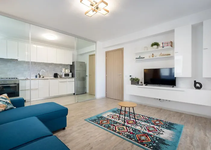 The Painter - Timpuri Noi 1br With Parking Apartmán Bukurešť